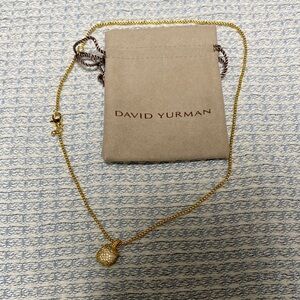 David Yurman Gold Necklace
